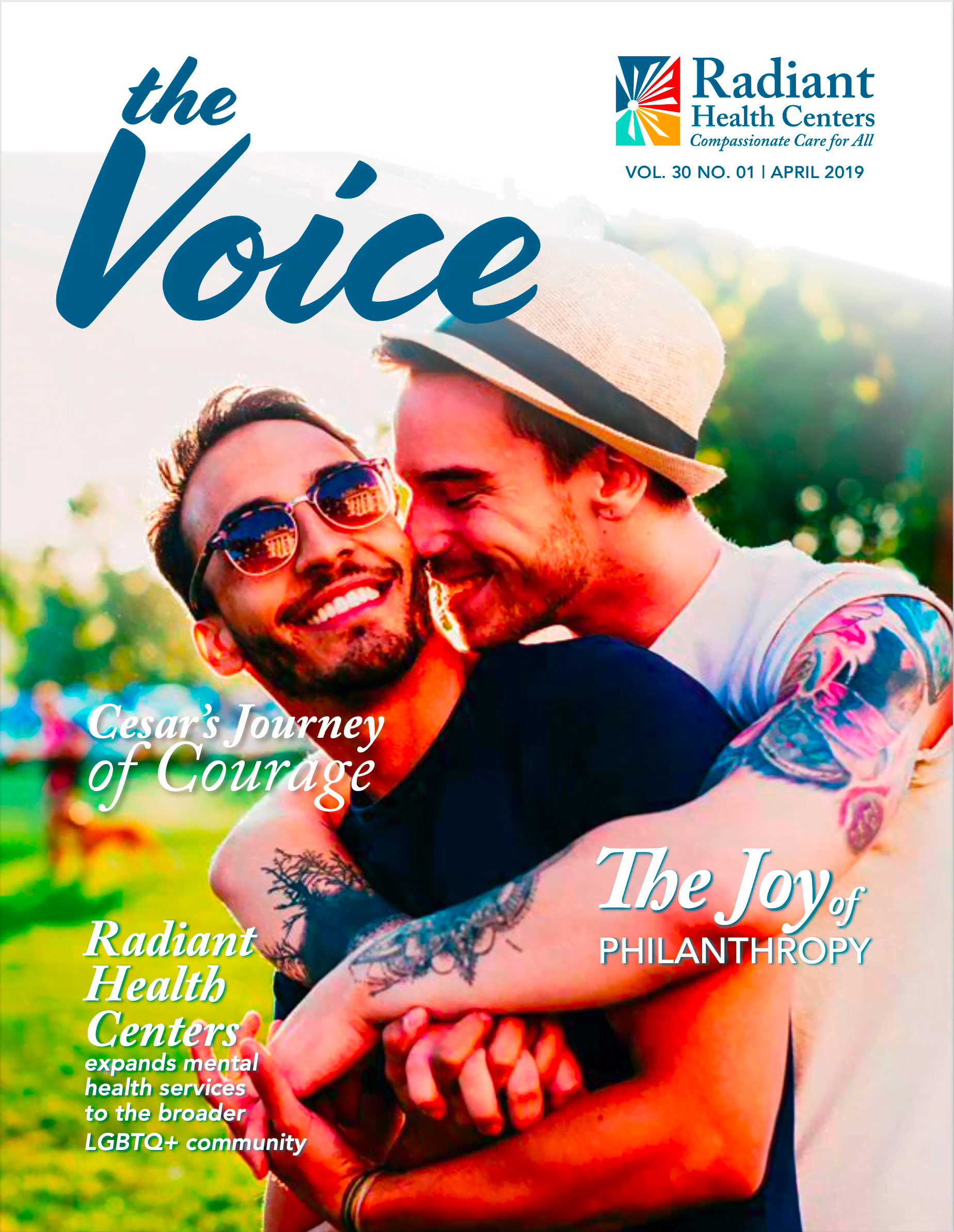 Cesar discussing his journey of courage as HIV positive