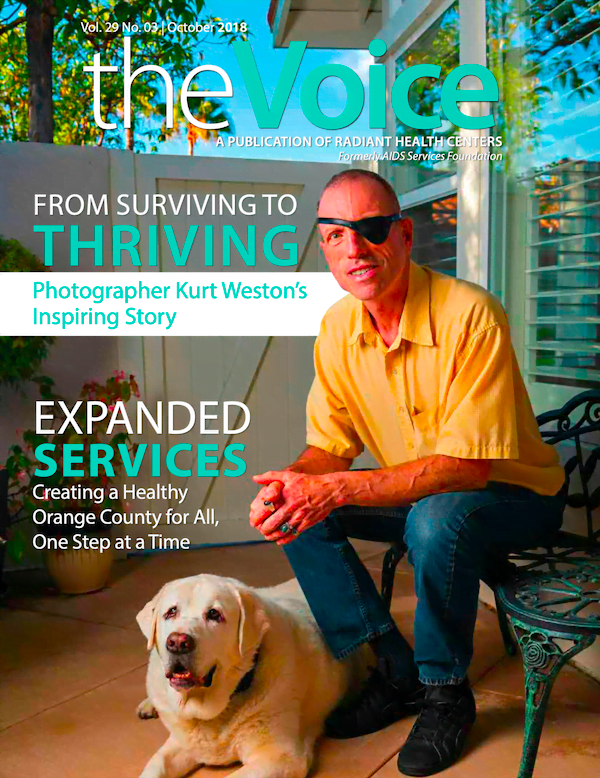 Kurt Weston telling his story of life with AIDS