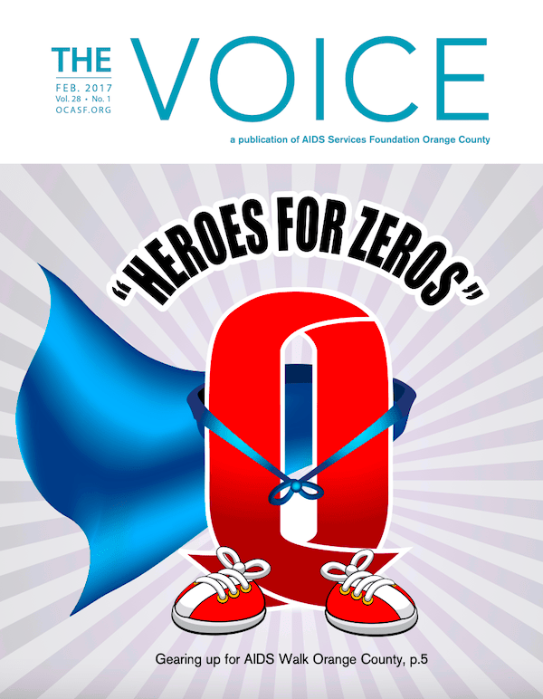 Heroes for Zeros AIDS Walk Orange County logo