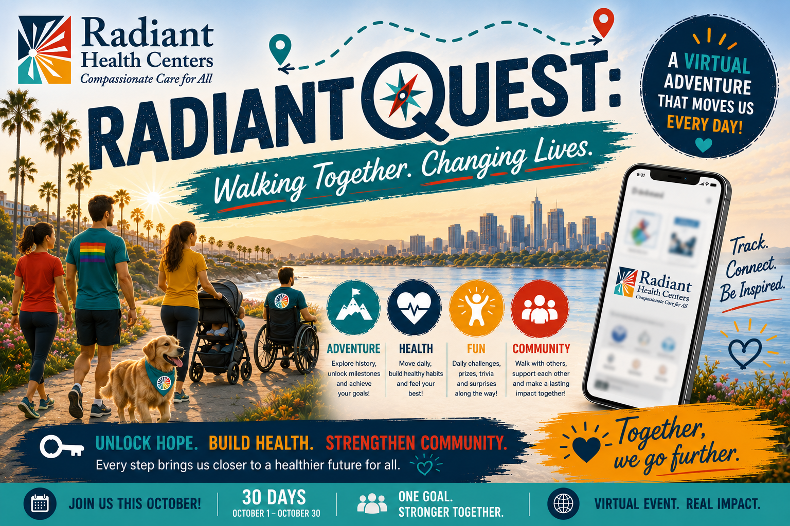 Radiant Quest: Walking Together. Changing Lives.
